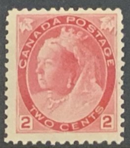 CANADA 1898 2 CENTS  SG155 LIGHTLY MOUNTED MINT .CAT £38