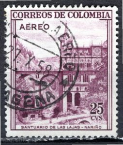 Colombia; 1958: Sc. # C308: Used Single Stamp