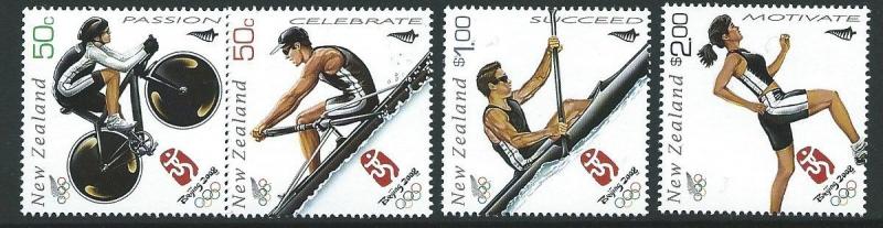 NEW ZEALAND SG3056/9 2008 OLYMPIC GAMES   MNH 