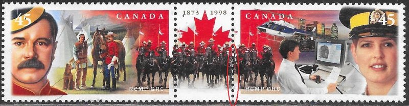 Canada 1737a Used - Royal Canadian Mounted Police - Some Perf Separation