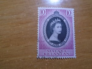 Malaya  Kelantan  #  71   used