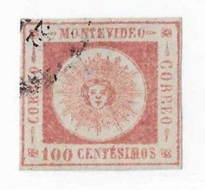 Uruguay Sc #15  100 cent. used VF