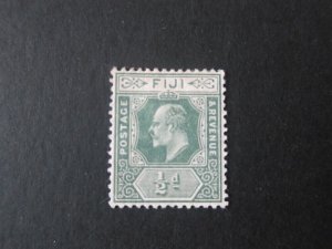 Fiji 1904 Sc 70 KEVII MH