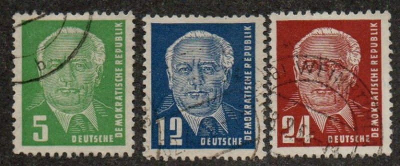 Germany DDR 113-115 Used