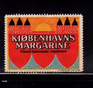 Danish Advertising Stamp - Copenhagen's Margarine