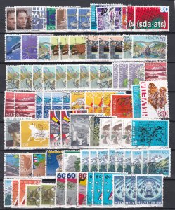 Switzerland 1990s Fine Used Selection 88 Items Useful Selection