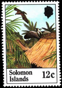 Solomon Islands #465-470, Complete Set(6), 1982, Birds, Never Hinged