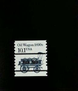 1985 10.1c Oil Wagon, Coil Scott 2130av Mint F/VF NH