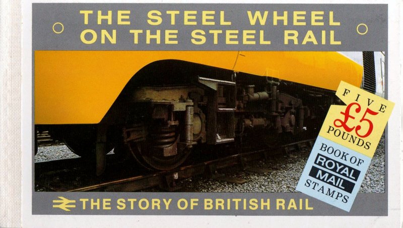 GB (DX7) - 1986 PRESTIGE STAMP BOOK, THE STORY OF BRITISH RAIL