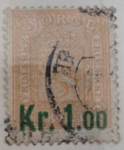 Stamp Norway 1905 #59 used