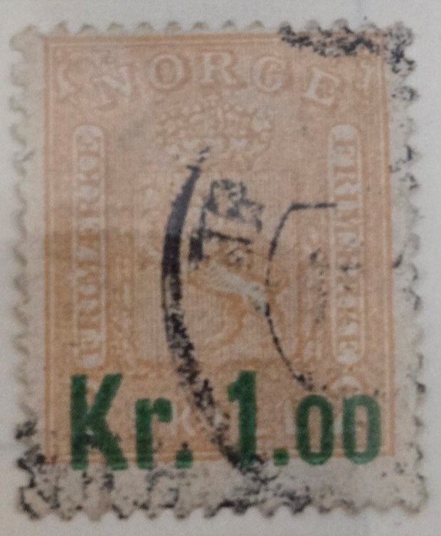Stamp Norway 1905 #59 used