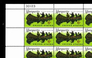 U.S. #1356 FATHER MARQUETTE ISSUE - FULL SHEET OF 50 - MOGNH - VF(ESP#404)
