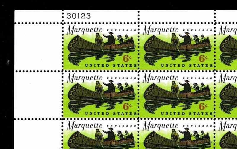 U.S. #1356 FATHER MARQUETTE ISSUE - FULL SHEET OF 50 - MOGNH - VF(ESP#404)