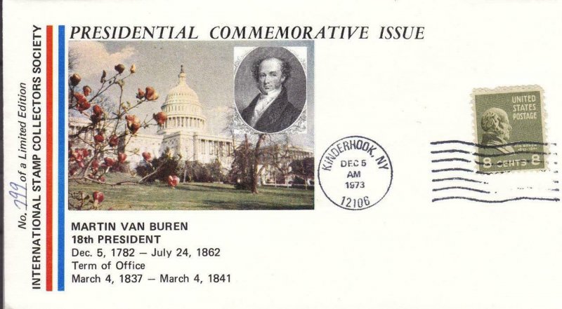 1973, Presidential Commemorative Issue- Martin Van Buren (D12579)