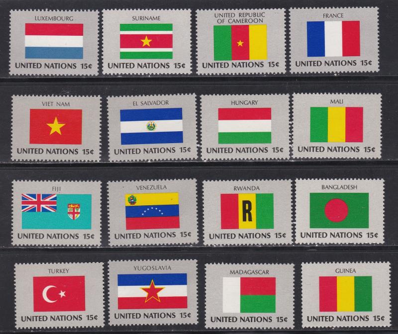 united nations members flags