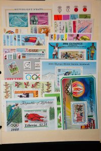 Worldwide Mint Olympic Sports Stamp Selection