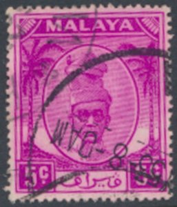 Perak  Malaya  SC#  120 Used  see details & scans