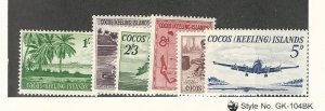 Cocos Islands, Postage Stamp, #1-6 Mint LH, 1963