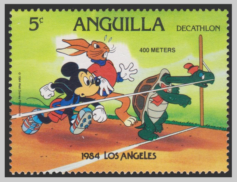 ANGUILLA ISLAND STAMP 1984 SCOTT # 563. UNUSED