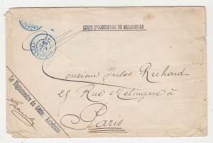 MADAGASCAR, 1903 Corps d'Occupation de Madagascar 47, cover to France.