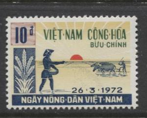 Viet Nam - Scott 416 - Farmers Day Issue -1972 - MNH -Single 10pi Stamp