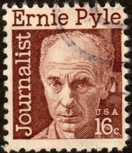 United States 1398 - Used - 16c Ernie Pyle (Journalist) (1971)