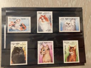 Worldwide : 5 different topical issues  (5 photos) with Very Fine stamps