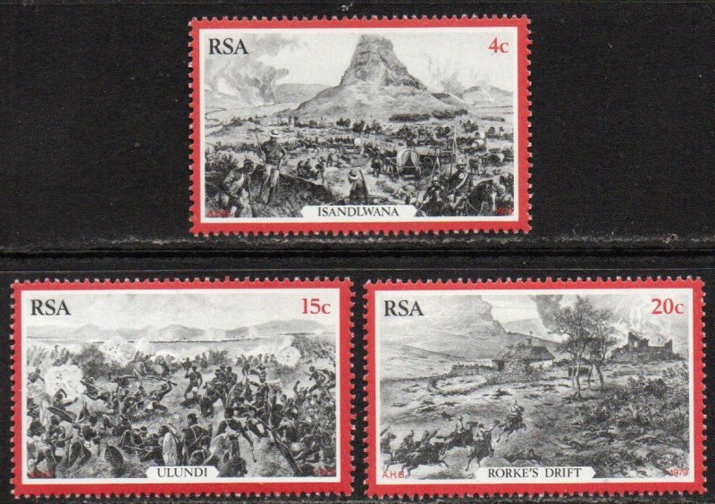 South Africa Sc #519-521 MNH