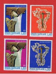 Vatican City #500-503  MNH OG  Racism   Free S/H 