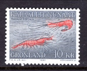 Greenland 136 Shrimp MNH VF