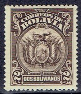 Bolivia, Scott #131; 2b Coat of Arms, MH