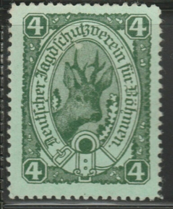 Hunting Protection in Bohemia Cinderella Poster Stamp Reklamemarken A7P4F796