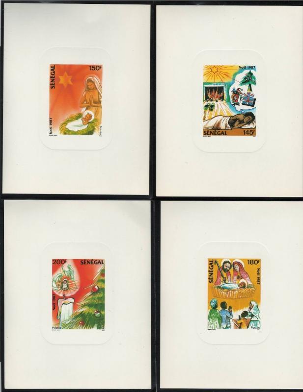 Senegal 1987 Very Fine MNH 4x Souvenir Sheets Scott # 757-760 CV 12.50 $