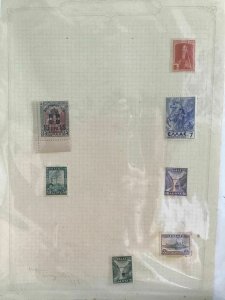 Greece    mounted mint stamp page R29189