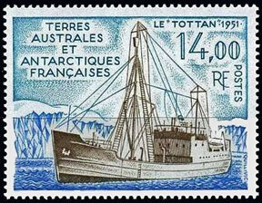 FSAT Scott #171 Supply Ship MNH