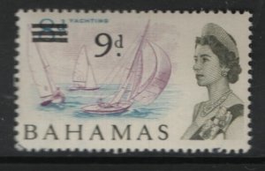 BAHAMAS 221 MNH SURCHARGED ISSUE 1965