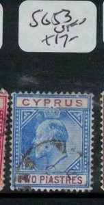 Cyprus SG 53 VFU (10ebr) 