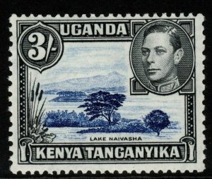 KENYA, UGANDA & TANGANYIKA SG147a 1947 3/= DEEP VIOLET-BLUE & BLACK MTD MINT