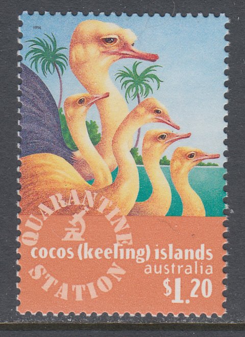 Cocos Keeling Islands 322 Birds MNH VF