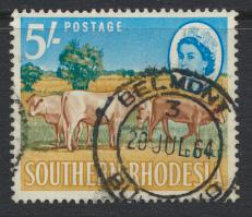 Southern Rhodesia  SG 103 SC# 106   Used / FU   Cattle