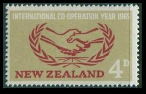 1965 New Zealand 444 International Co-Operation Year 1965