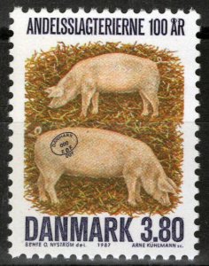 ZAYIX Denmark 841 MNH Farm Animals Industry Bacon Factories 083022S63