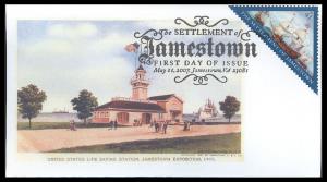 #4136 Jamestown Settlement Panda FDC