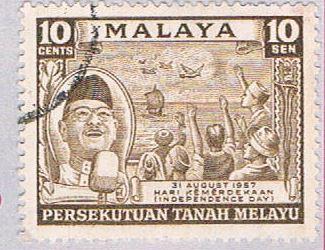 Malaya Federation 84 Used Tunku Rahman (BP22419)