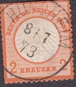 Germany 8 1872 Used
