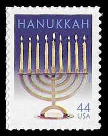 PCBstamps   US #4433 44c Hanukkah, MNH, (21)