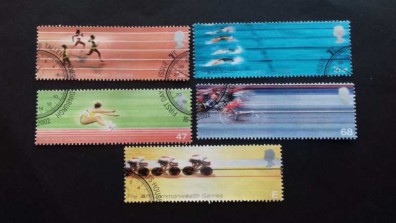 Great Britain 2002 The 17th Commonwealth Games Used