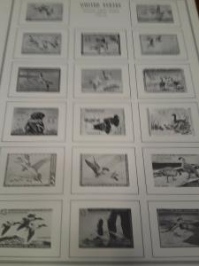 H.E.Harris Pages Duck Stamp & More