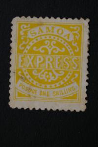Samoa Express #6 One Shilling Forgery