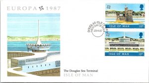 Isle of Man, Worldwide First Day Cover, Europa